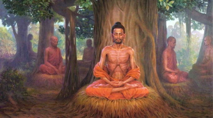 Đức Bồ tát hành pháp khổ hạnh 6 năm